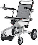 KD Smart Chair Smart Travel KD Έξυπνο Ηλεκτρικό Πτυσσόμενο Αναπηρικό Αμαξίδιο 47.5cm Ασημί