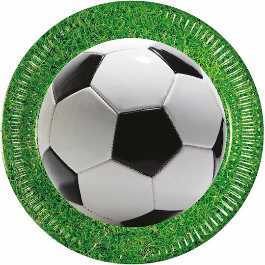 Procos Football Πιάτο για Party 8τμχ