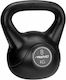 Avento Kettlebell din PVC 8kg Negru