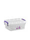TnS Plastic Storage box with Cap Transparent 2lt 1pcs