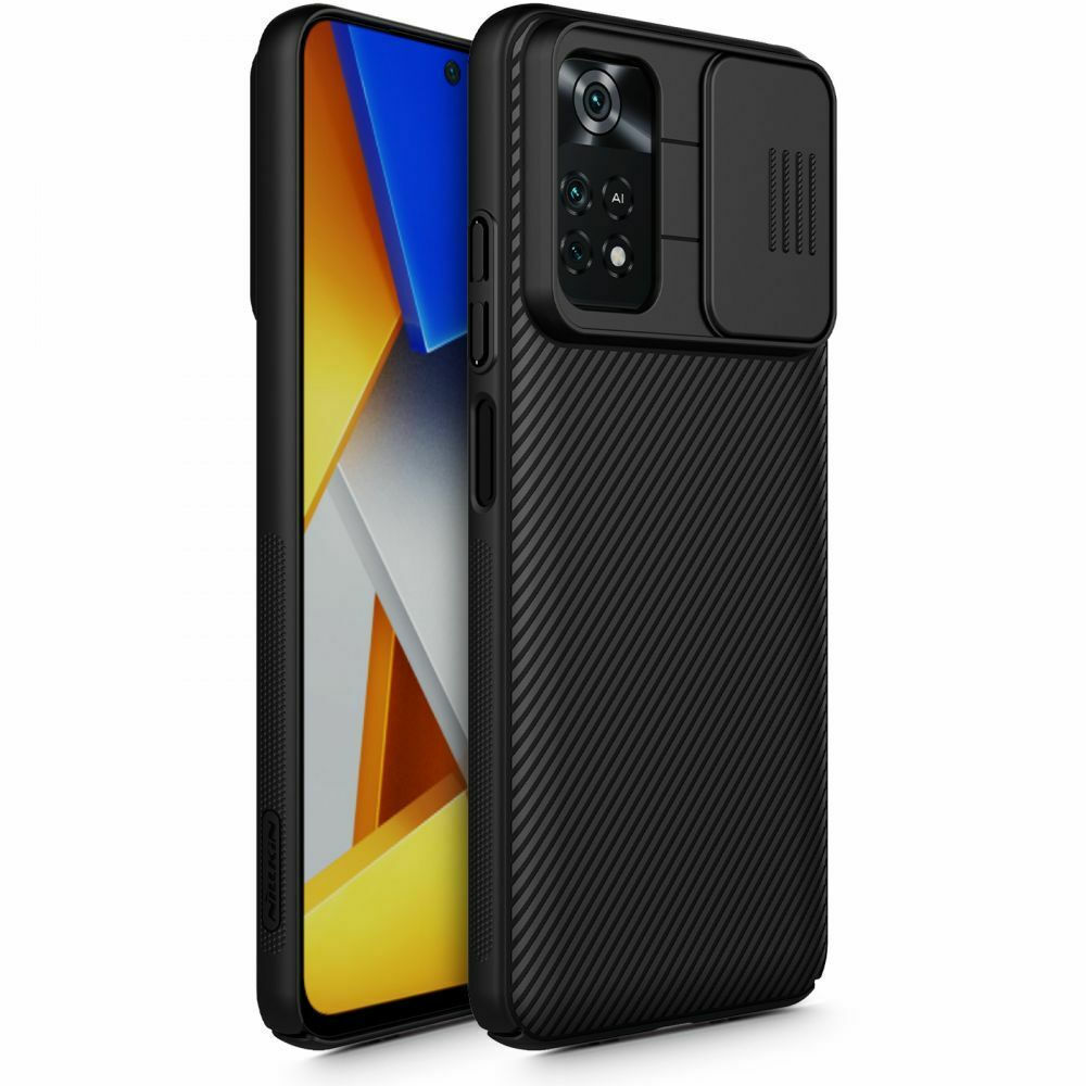 Nillkin Camshield Back Cover Πλαστικό Μαύρο Poco M4 Pro Skroutzgr 7504