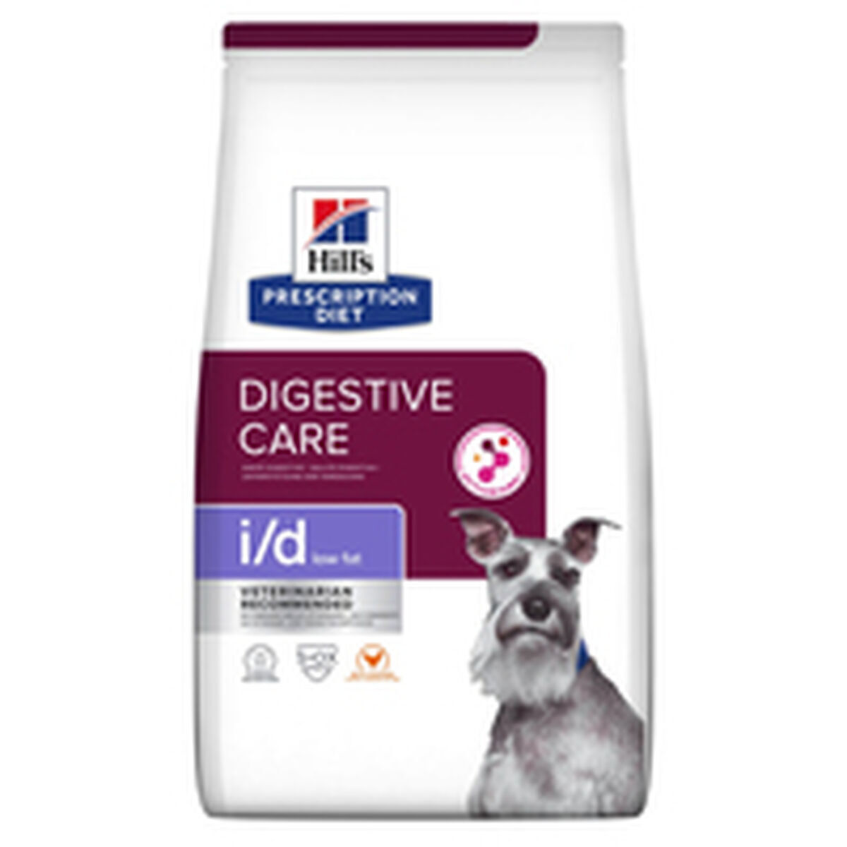 Hill's Digestive Care I/D Low Fat 12kg Ξηρά Τροφή Διαίτης για