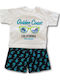 Kids' Set with Shorts Summer 2pcs White