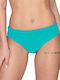 Luna Bikini Alunecare Turcoaz