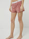 Calvin Klein Sommer Damen Pyjama-Shorts Rosa