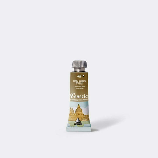 Maimeri Venezia Acrylic Paint Set Venezia Burnt Umber 492 15ml 1pcs