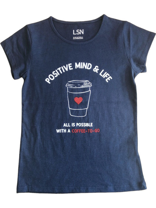 Losan Παιδικό T-shirt Navy Μπλε