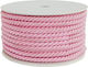Marhome Lace Satin Round Pink 5mm x 15m