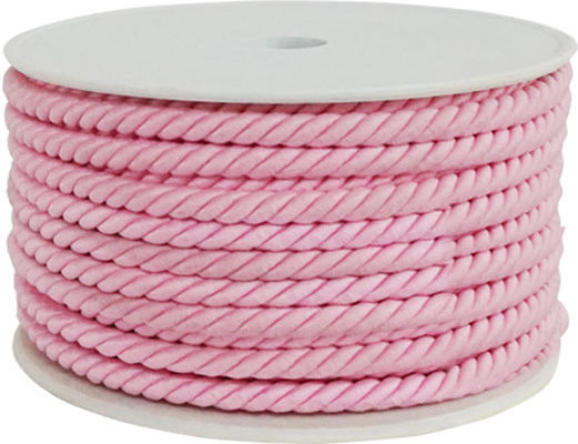 Marhome Lace Satin Round Pink 5mm x 15m