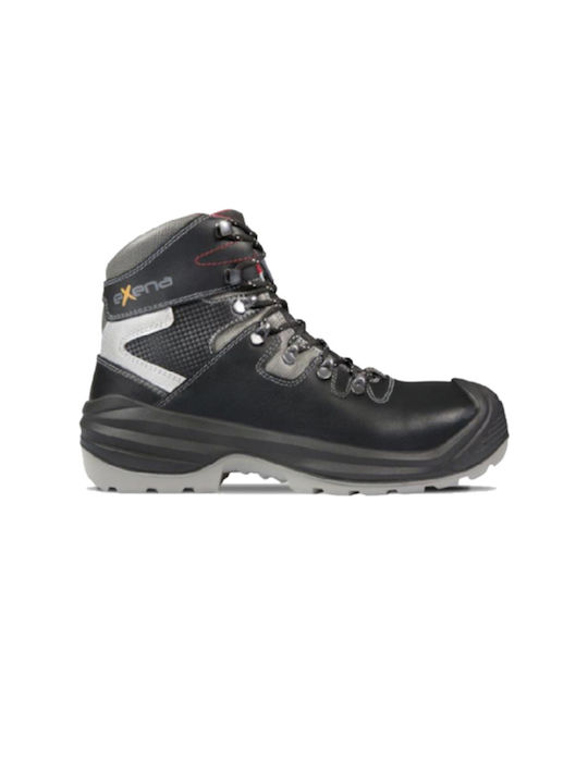 Exena Thinsulate Wasserdicht Stiefel Sicherheit Schwarz S3 mit Zertifizierung CI, HI, HRO, SRC,WR
