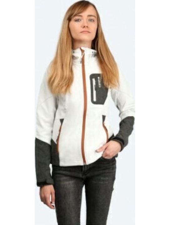 Dahlgren Softshell Γυναικείο Μπουφάν Λευκό