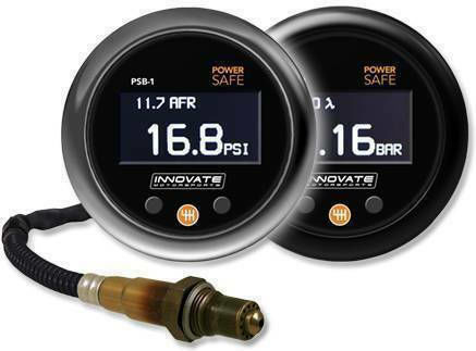 Innovate Motosports PowerSafe Boost and Wideband O² Gauge Car Barometer Digital Instrument