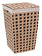 5Five Coș De Rufe Bambus 40lt Cu Capac 33.5x32.5x53cm Maro