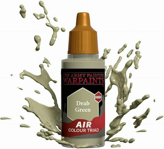 The Army Painter Air Triad Culoare Modelism Drab Green 18ml AW4110