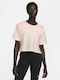 Nike Essential Women's Athletic Crop Top Short Sleeve Atmosphere