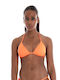 Guess Triangle Bikini Top Orange