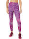 Women's Long Running Legging High Waisted Purple