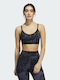 Performance Women's Sports Bra with Removable Padding Shadow Navy
