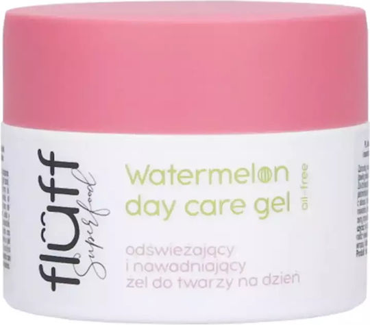 Fluff Watermelon Refreshing And Hydrating Face Gel Ενυδατικό Gel Προσώπου Ημέρας με Aloe Vera 50ml