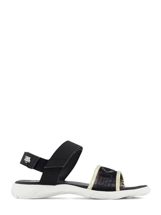 Karl Lagerfeld Kinder Sandalen Schwarz