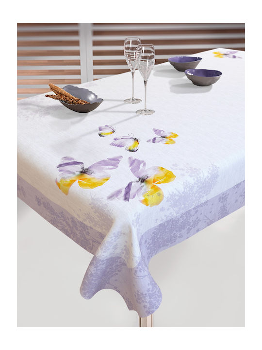 Saint Clair Tablecloth Stain Resistant 1039 Lavender 145x180cm