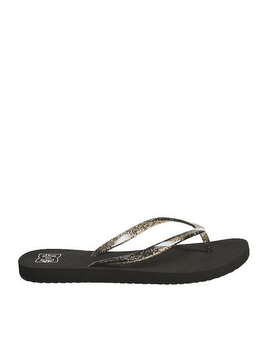 DC Solana Women's Flip Flops Black D303056-BLK