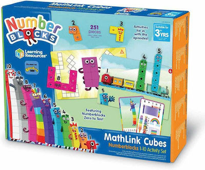 Learning Resources Εκπαιδευτικό Παιχνίδι MathLink Cubes Numberblocks 1-10 για 3+ Ετών