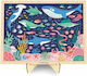 Wooden Kids Puzzle Sea Animals for 5+ years+ Years 100pcs Mudpuppy