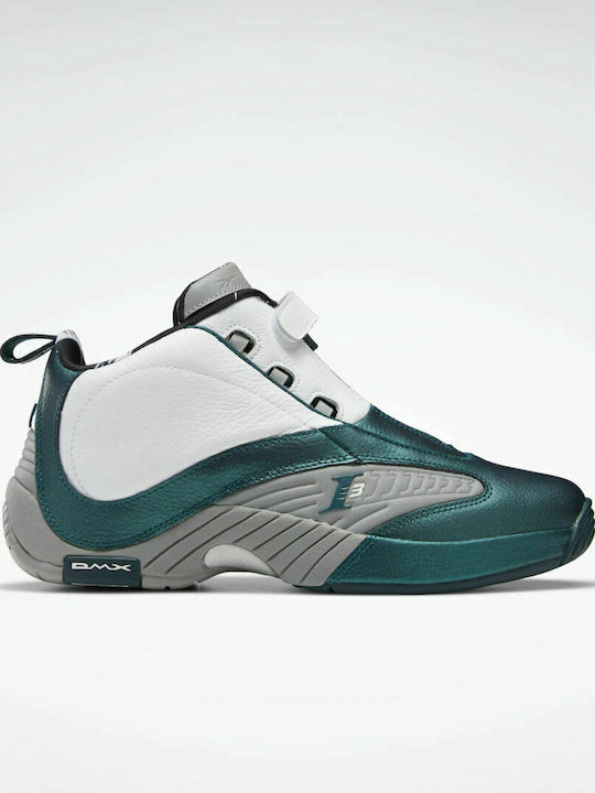 Reebok Answer IV Ανδρικά Sneakers Deep Teal / Cloud White / Mgh Solid Grey
