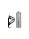 Dunlop Cycling Plastic Water Bottle 750ml Gray