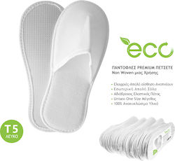 Пантофи за еднократна употреба хавлиени 60 чифта Eco T5