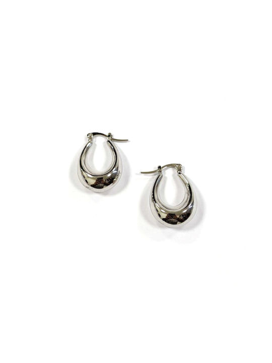 Kostibas Fashion Earrings Hoops made of Steel