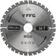FFG Δίσκος Κοπής Ξύλου με 40 Δόντια 210mm