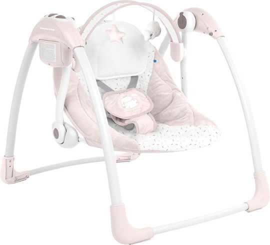 Kikka Boo Chillo Ηλεκτρικό Relax Μωρού Pink Hippo