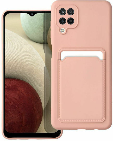 Forcell Card Задна корица Силикон Коралов (Galaxy A12)