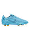 Nike Παιδικά Ποδοσφαιρικά Παπούτσια Mercurial Vapor με Τάπες Γαλάζια