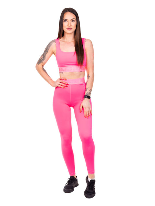 Women's Long Legging High Waisted Fuchsia