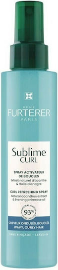 Rene Furterer Sublime Curl Revigorant Pentru Bucle Pentru Fixare Ușoară 150ml