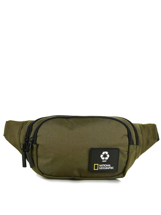 National Geographic Men's Waist Bag Khaki