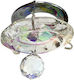 Home Lighting Кръгла Металик Рамка за Спот GU10 Сребрист 10x10см. 1бр