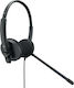 Dell WH1022 On Ear / Over Ear Multimedia Headphone with Microphone USB-A