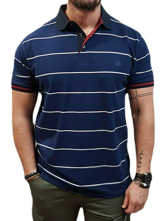 Visconti Polo Μπλούζα Κοντομάνικη Μπλε