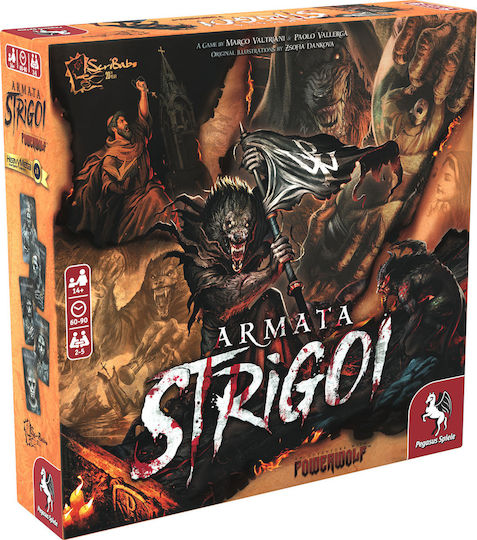Board Game Armata Strigoi for 2-5 Players 14+ Years Old (EN) Pegasus Spiele
