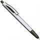 Στυλό & Touch Pen Πλαστικό 6τμχ σε Ασημί χρώμα
