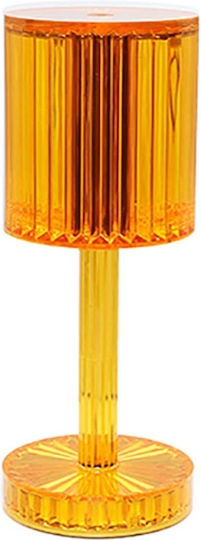 Etoile Plastic Lampă de masă LED cu Abajur Auriu și Bază