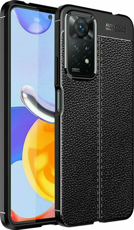 Ancus Autofocus Book Σιλικόνης Μαύρο (Redmi Note 11 Pro) Skroutz.gr