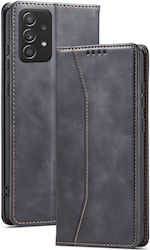 Bodycell PU Leather Synthetic Leather Wallet Black (Galaxy A53)