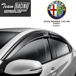 Team Racing Σετ Ανεμοθραύστες Μπροστινοί για Alfa Romeo Alfa 146 2τμχ TRAR4D95-2p