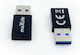 Maxlife Μετατροπέας USB-A male σε USB-C female 1τμχ