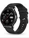 NO.1 FWDT89 Smartwatch με Παλμογράφο (Μαύρο)
